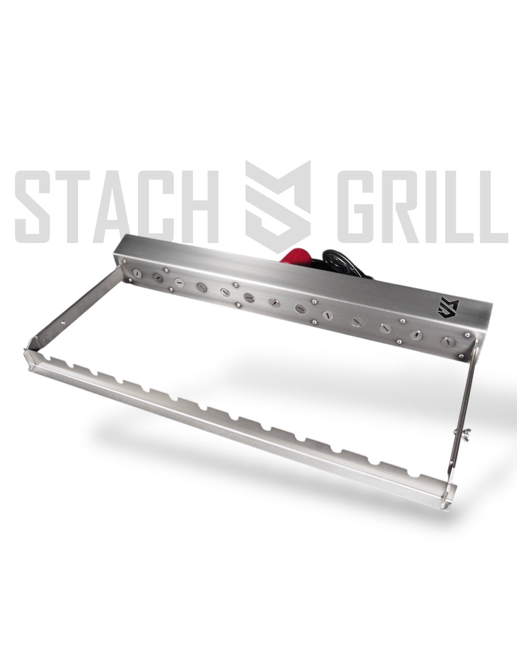 70cm Elektrischer Spießdreher-Aufsatz für 13 Spieße