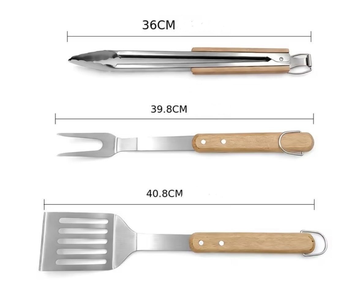 Grill-Besteck 3er Set