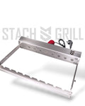 50cm Elektrischer Spießdreher-Aufsatz für 9 Spieße