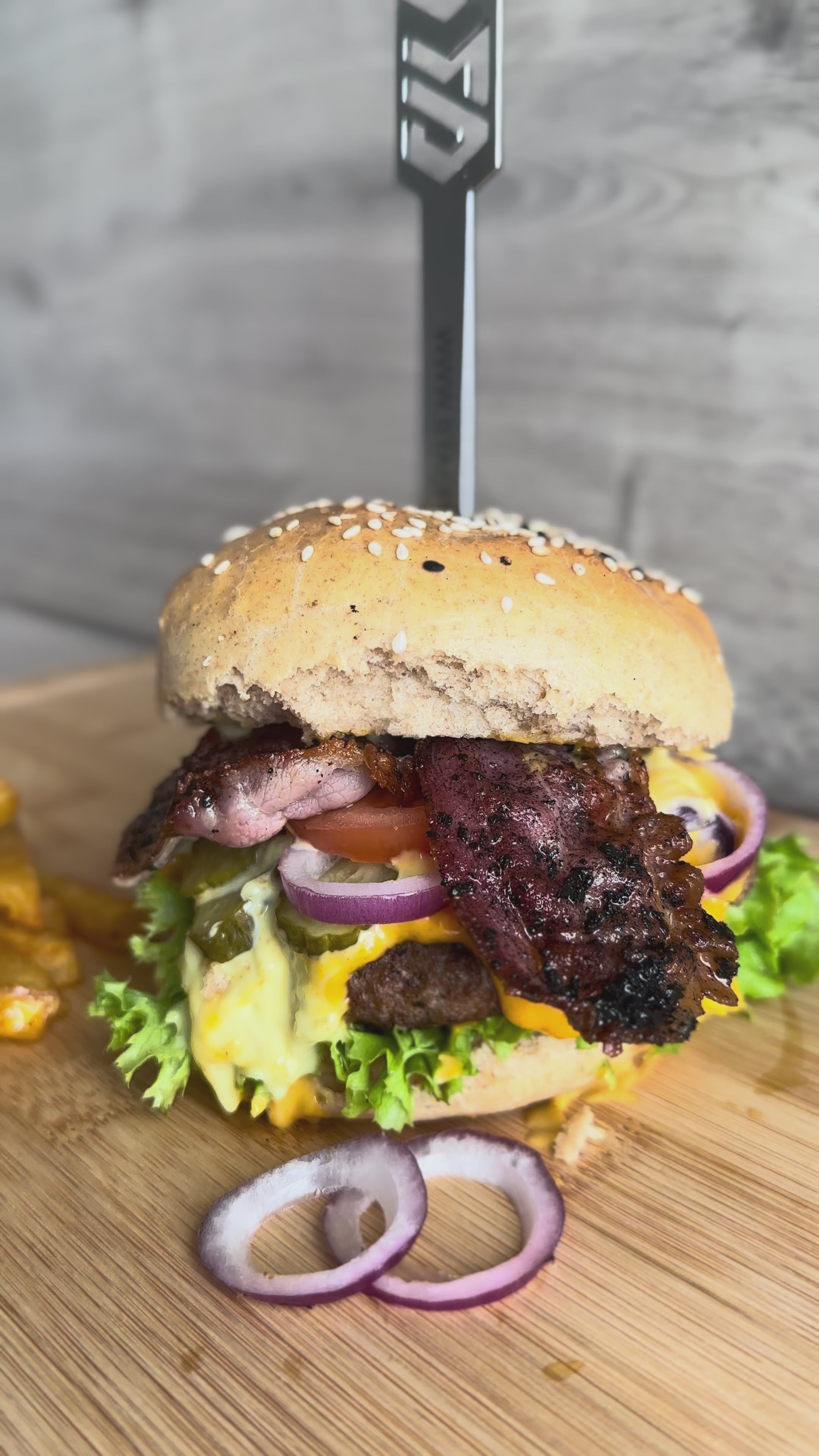 Burger-Spieß