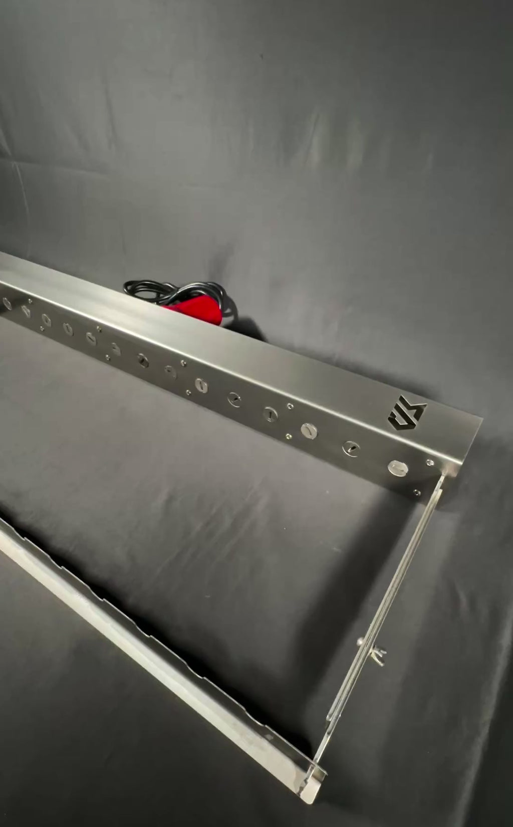 80cm Elektrischer Spießdreher-Aufsatz für 15 Spieße