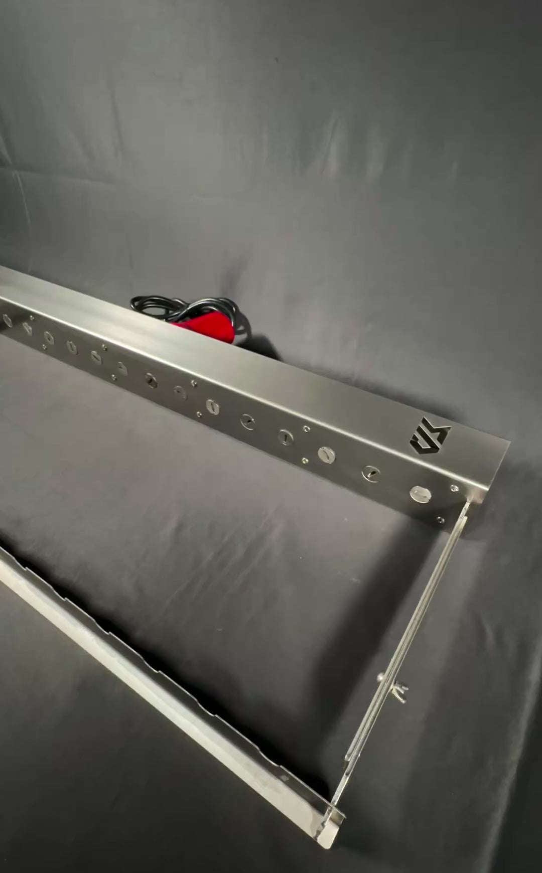 80cm Elektrischer Spießdreher-Aufsatz für 15 Spieße