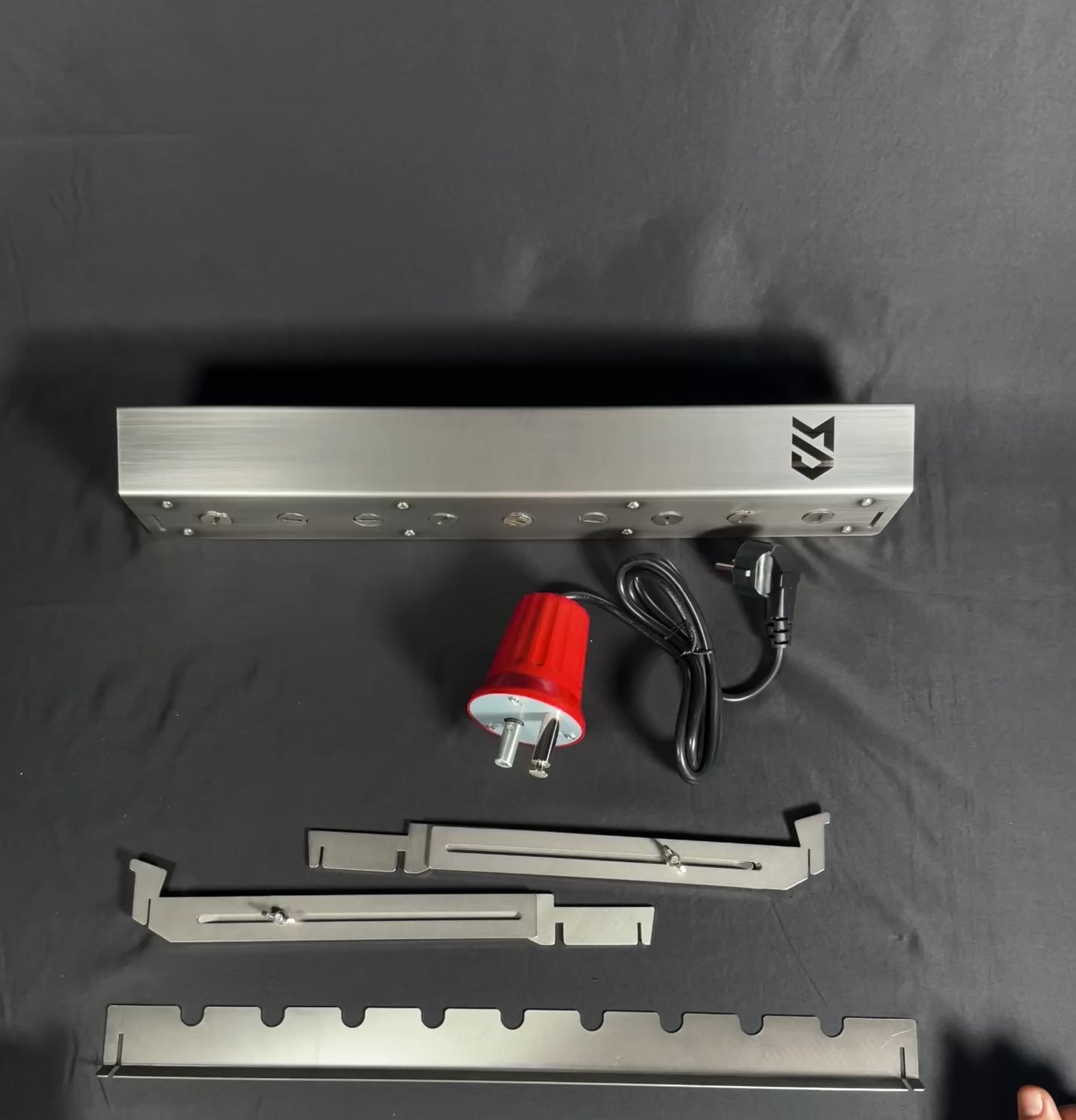 70cm Elektrischer Spießdreher-Aufsatz für 13 Spieße