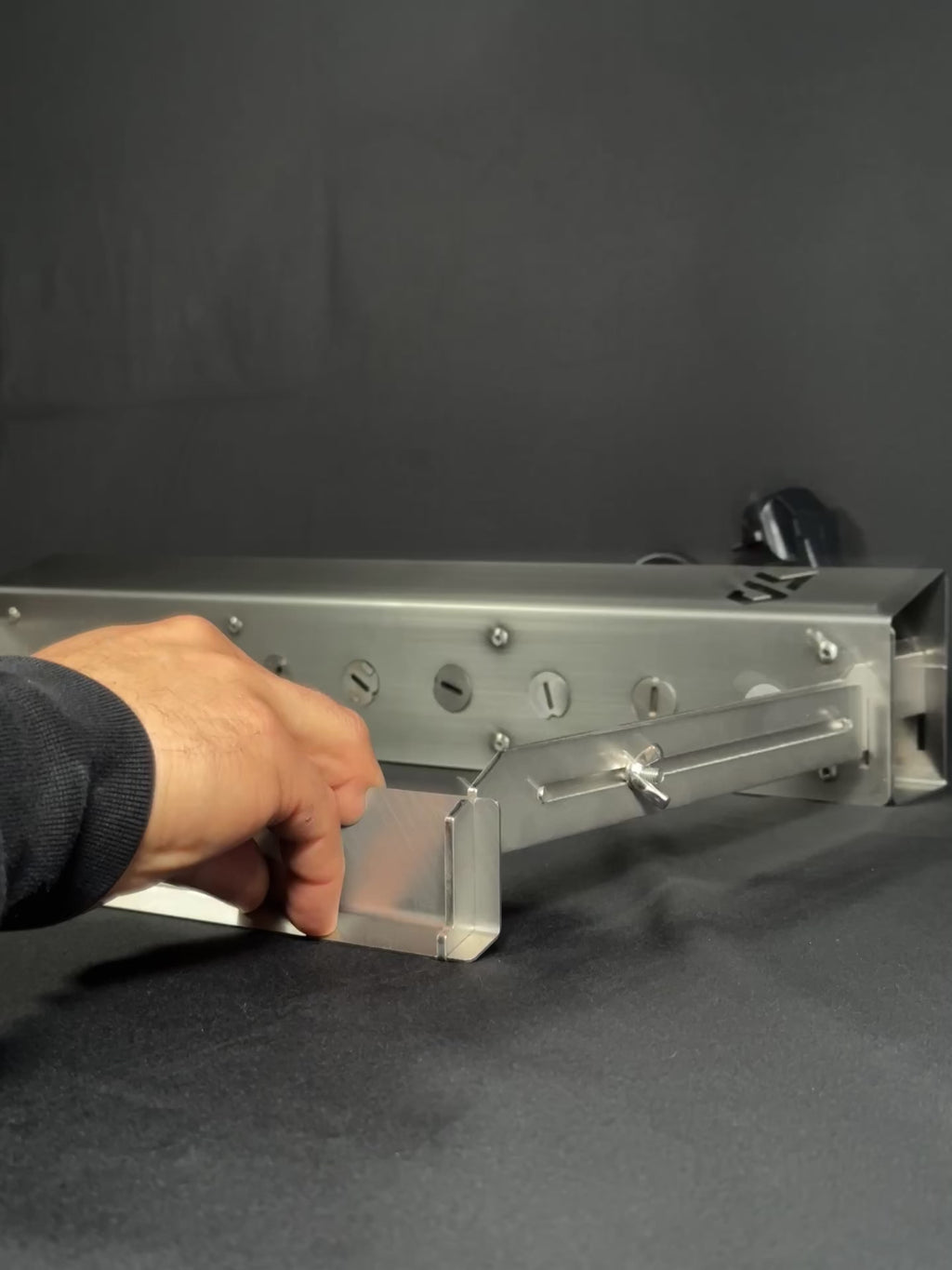 70cm Elektrischer Spießdreher-Aufsatz für 13 Spieße